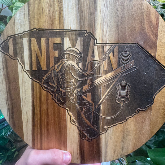 Lineman SC Cutting Board
