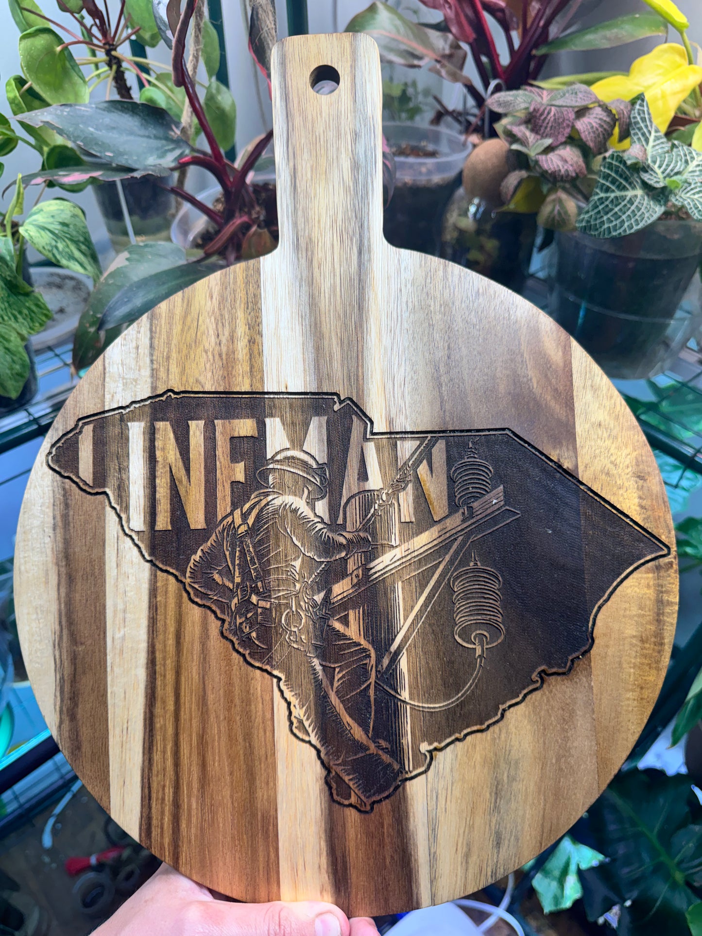 Lineman SC Cutting Board