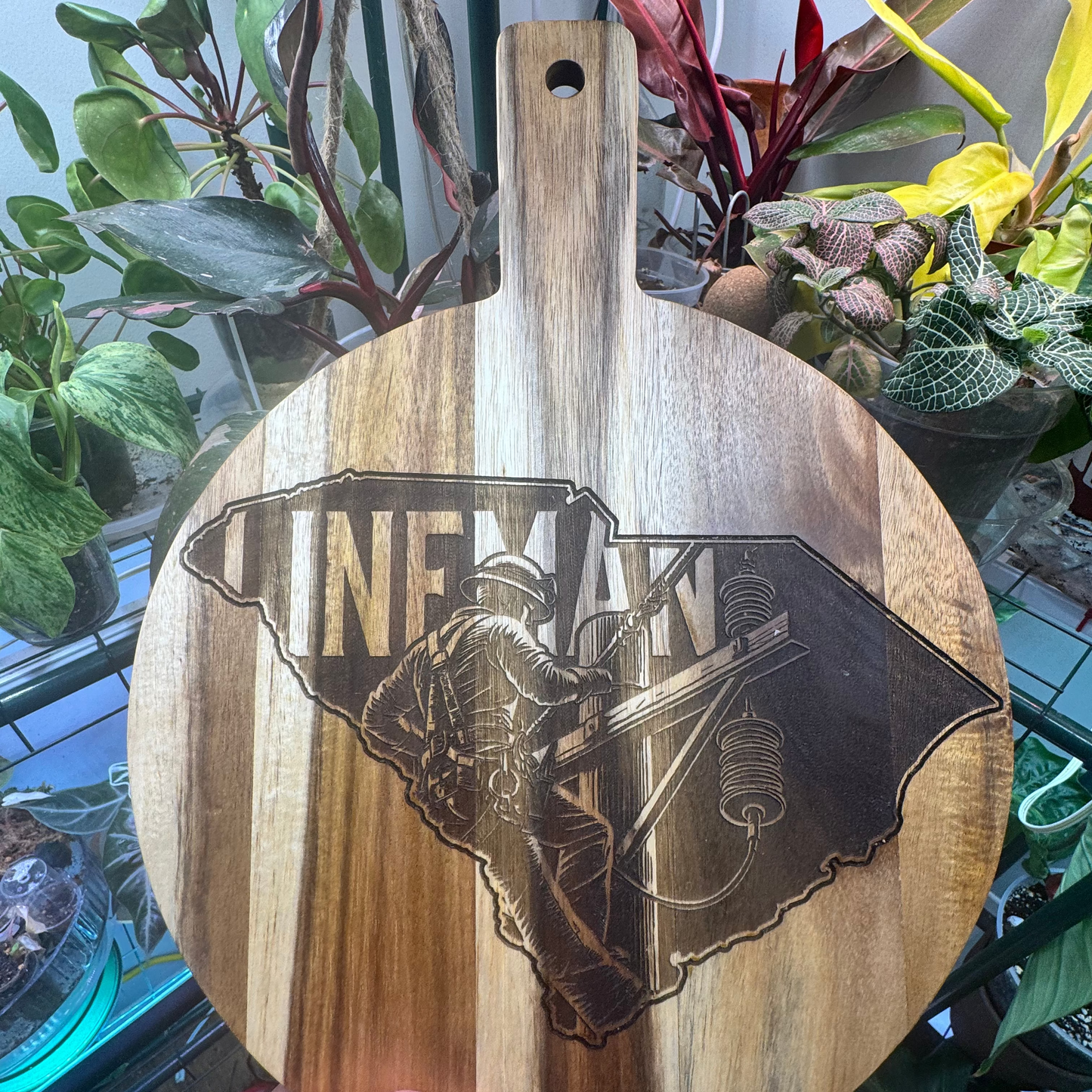 Lineman SC Cutting Board