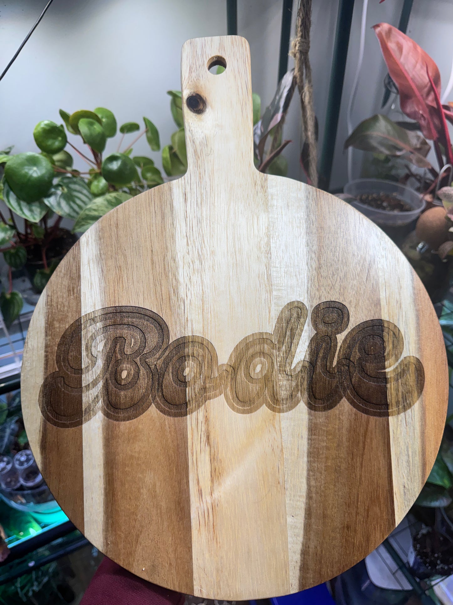 Last Name Cutting Board